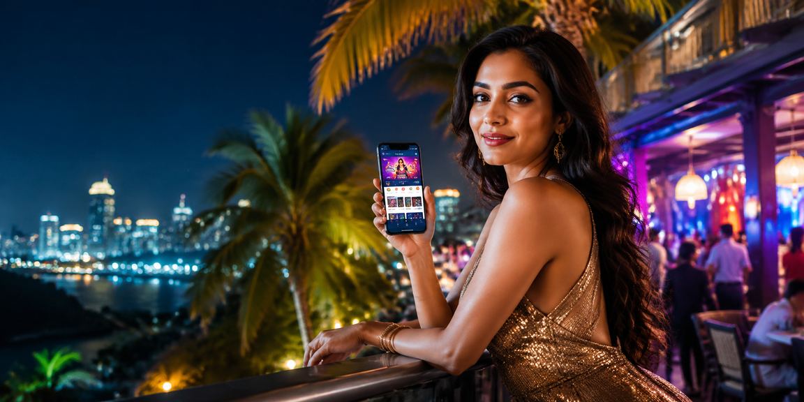 Mobile live casino gaming at Goa beach with safe payments